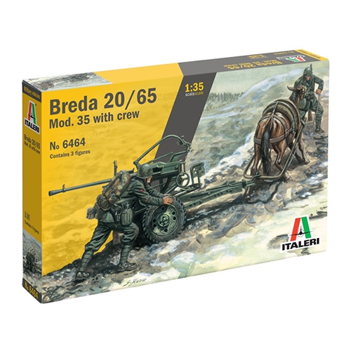 [IT6464S] HORSE DRAWN BREDA 20/65 W/SERVANTS