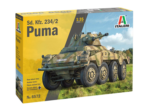 [IT6572S] ITALERI 1:35 Sd.Kfz. 234/2 PUMA