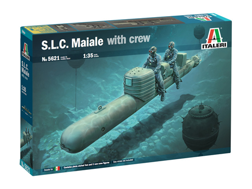 [IT5621S] ITALERI 1:35 S.L.C. MAIALE with crew