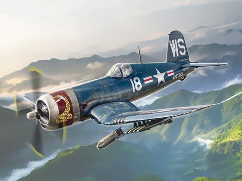 [IT1453S] ITALERI 1:72 F-4U/4B KOREAN WAR