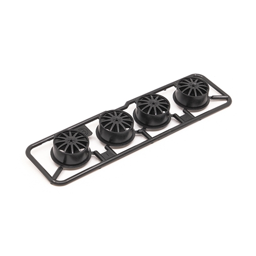 [88880012] MINI 4WD Carbon Reinforced Wheel(L.P Fin type/5pcs) TKC