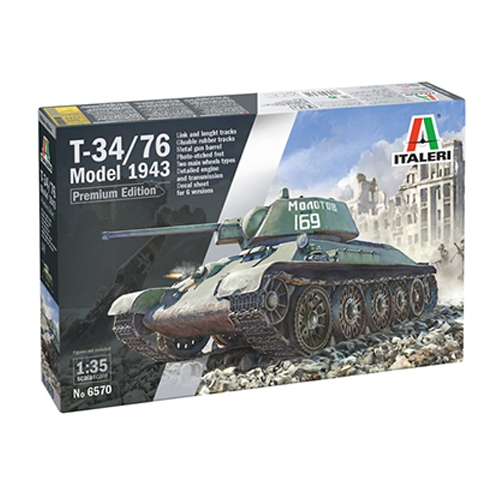 [IT6570S] ITALERI 1:35 T-34/76 Model 1943