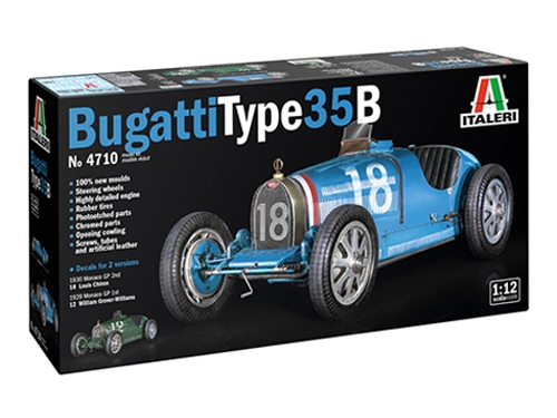 [IT4710S] ITALERI 1:12 BUGATTI TYPE 35B