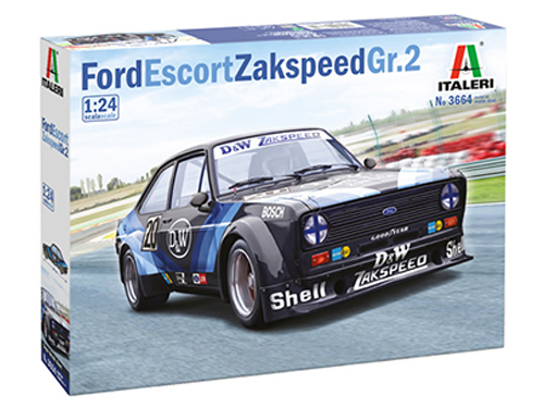 [IT3664S] ITALERI 1:24 FORD ESCORT ZAKSPEED Gr. 2