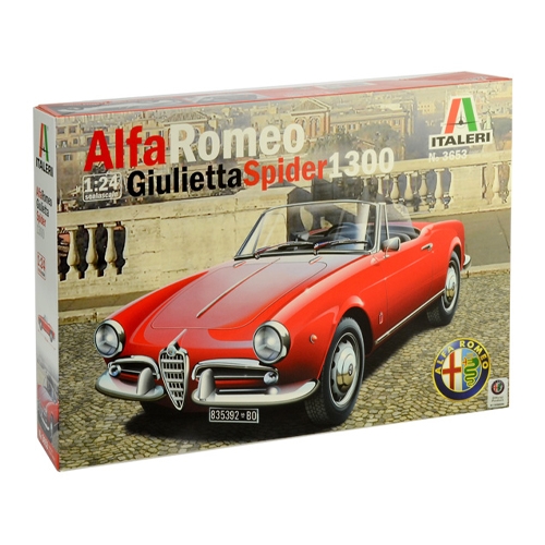 [IT3653S] ITALERI 1:24 ALFA ROMEO GIULIETTA SPIDER 1300