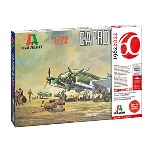 [IT0106S] ITALERI 1:72 CAPRONI CA-313/314 (Vintage Lim. Ed.)