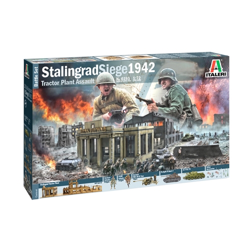 [IT6193S] ITALERI 1:72 Battleset: WWII STALINGRAD FACTORY