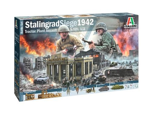 [IT6193S] ITALERI 1:72 Battleset: WWII STALINGRAD FACTORY