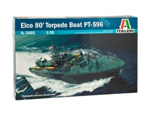 [IT5602S] ITALERI 1:35 ELCO 80` PT-596 TORPEDO BOAT