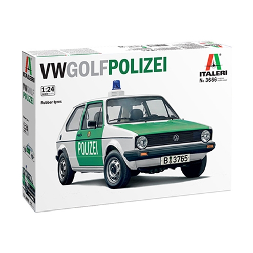 [IT3666S] ITALERI 1:24 VW GOLF POLIZEI