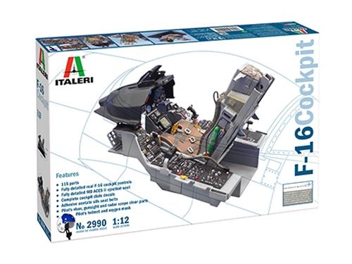 [IT2990S] ITALERI 1:12 F-16 COCKPIT