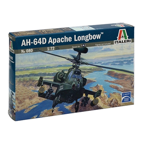 [IT0080S] ITALERI 1:72 AH-64 D APACHE LONGBOW