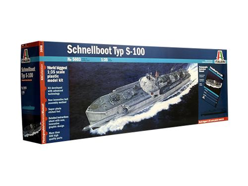 [IT5603S] ITALERI 1:35 SCHNELLBOOT  S-100 (PRM EDITION)