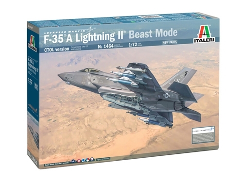 [IT1464S] ITALERI 1:72 LOCKHEED MARTIN F35A (Beast Mode)