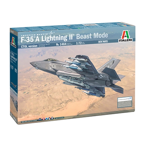 [IT1464S] ITALERI 1:72 LOCKHEED MARTIN F35A (Beast Mode)