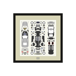 [21210] 1/24 NISSAN GT-R Ultimate Parts PANEL (Metal Silver)