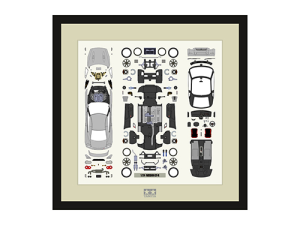 [21210] 1/24 NISSAN GT-R Ultimate Parts PANEL (Metal Silver)