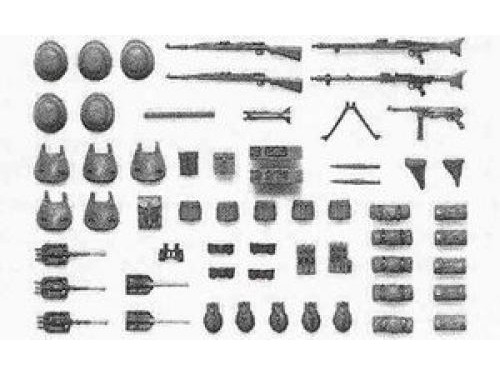 [35204] 1/35 German Infantry Equipment Set A (Early/ Mid WW2)