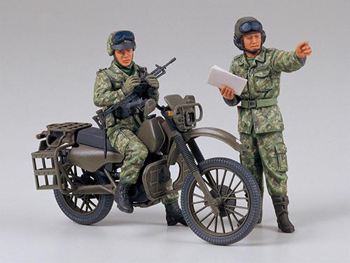 [35245] 1/35 JGSDF Motorcycle Recon Set