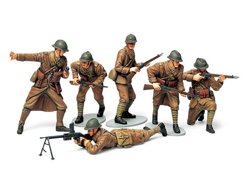 [35288] 1/35 WWII French Infantry Set