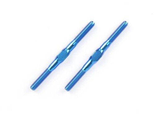 [42119] 3x38mm Blue Titanium - Turnbuckle Shaft (2 pcs)