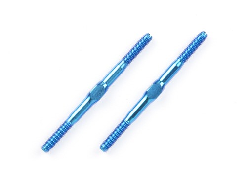 [42121] 3x45mm Blue Titanium - Turnbuckle Shaft (2 pcs)