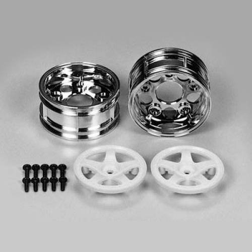 [50672] 5 Spoke 2 Piece Wheels*2