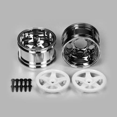 [50673] 5 Spoke 2 Piece Wide Wheels*2