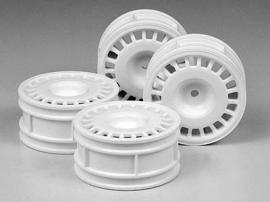 [51021] RALLY DISH WHEELS 4EA (WHITE, 26mm / +2)