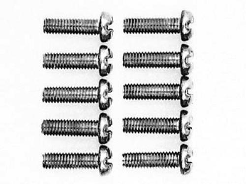 [53012] 3x10mm Titanium RndHd Screw - U53012