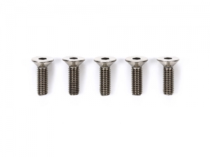 [53535] 3x10mm CSunk Hex Head Screw - 5pcs Titanium