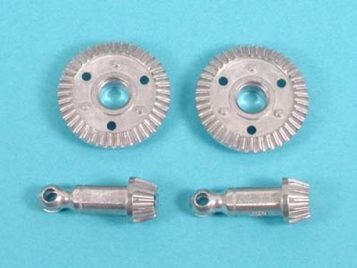 [53852] RC NDF01 Bevel Pinion (14T) - w/Ring Gear (39T)