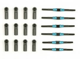 [53940] RC Hard Turnbuckle Shaft Set - DF-03