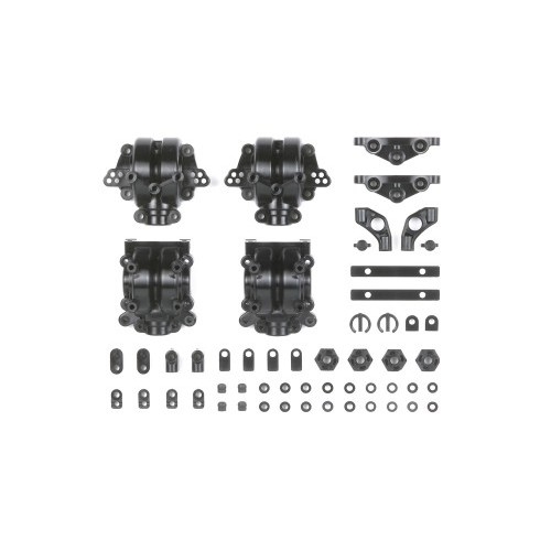 [54098] Carbon Reinforced A Parts - TB03 (Gear Case)