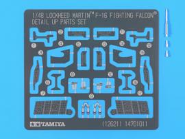 [12621] 1/48 F-16 Fighting Falcon Detail Parts