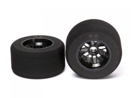 [54135] RC F103 Front Sponge Tires - Pre-Assembled