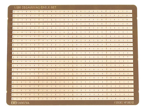 [12630] 1/350 Degaussing Cable Set (현외전로세트1/350 일본전함용)