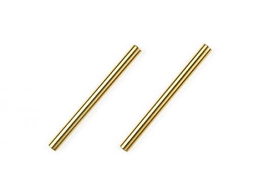 [54241] TRF201 Ti Coated Sus Shaft - 3x35mm (2pcs)