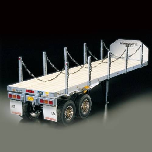 [56306] 1/14 Flatbed Trailer For Tamiya RC Tractor Truck