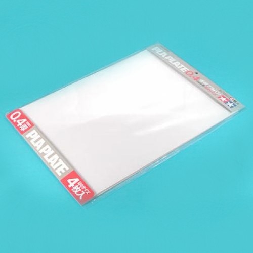 [70127] CLEAR PLA-PLATE 0.4mm B4 SIZE