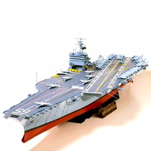 [78007] 1/350 US Enterprise Aircraft Carrier CL007