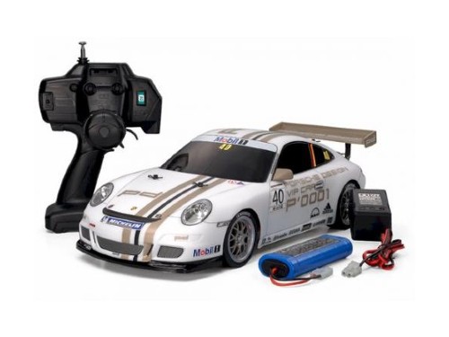 [84059] 1/10 RC XB Porsche 911 GT3 Cup Car - TT01E 2008 White