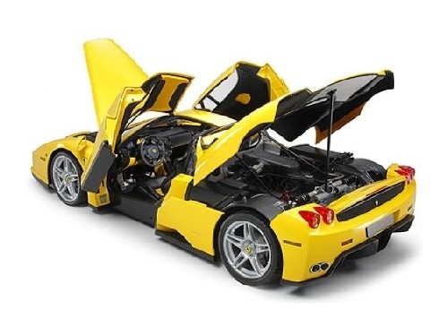 [23209] Enzo Ferrari Yellow Semi-Assembled