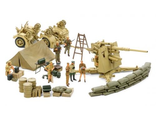 [37009] 1/48 88mm Gun Flak37 Tobruk