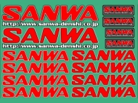 [020725] SANWA DECAL-RED