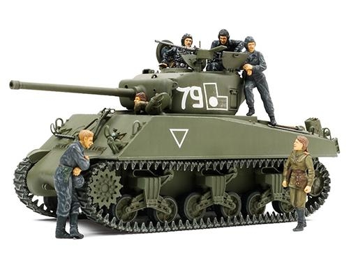 [25105] 1/35 M4A2 Red Army w/Figures