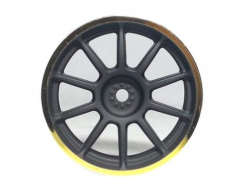 [84242] MN 10 Spoke Black & Gold Rim/±0