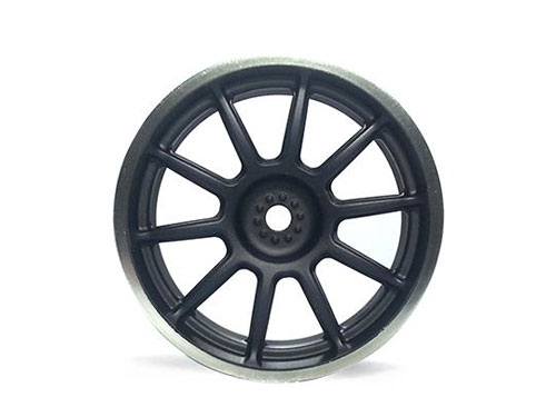 [84245] MN 10 Spoke Black & Chrome Rim/±0