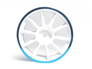 [84248] MN 10 Spoke White & Blue Rim/±0