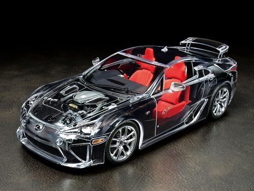 [24325] 1/24 Full View Lexus LFA